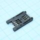 KLS1-SIM-010-6P-1-R, sim card connector type; without peg;taping;6p;rohs