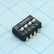 1825058-7, переключатель dip switches; конфигурация: spst; контакты: 4; шаг: 2.54, изображение 2