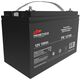 PE12100, аккумулятор свинцово-кислотный 12v 100ah, размер 328х172х222мм, крепление под болт м8, срок службы 6 лет, изображение 2