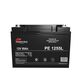 PE1255L, аккумулятор свинцово-кислотный 12v 55ah, размер 228х138х212мм, крепление под болт м6, срок службы 10 лет