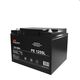 PE1255L, аккумулятор свинцово-кислотный 12v 55ah, размер 228х138х212мм, крепление под болт м6, срок службы 10 лет, изображение 3