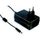 GS25E12-P1J, ac-dc, 25вт, вход 90...264b ac 47...63 гц, 135...370b dc, выход 12b/2,08a, изоляция 4242b ac, 79x54x33мм, 0...+50°с, евровилка 2p, выходной разъем 11, диам. 5.5х2.1мм