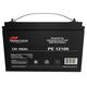 PE12100, аккумулятор свинцово-кислотный 12v 100ah, размер 328х172х222мм, крепление под болт м8, срок службы 6 лет, изображение 3