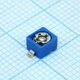 TZB4Z060BA10R00, подстроечный керамический конденсатор 2/6pf 100v np0±200 ppm/c 0% to 50% top adj 85c t/r, изображение 2